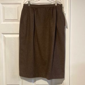 NWT Country Suburbans wool blend skirt vintage